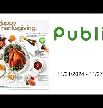 Publix Weekly Ad (US) - 11/21/2024 - 11/27/2024