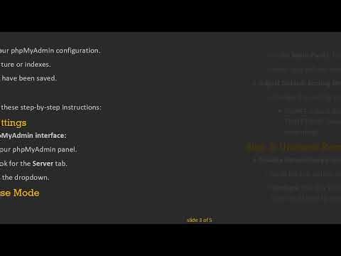 Resolving phpMyAdmin Automatic Query Issues: How to Restore Default Table Browsing Behavior