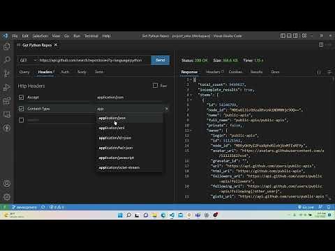 Basic API Calls with Thunder Client