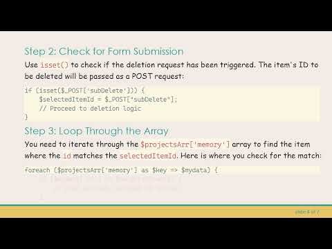 How to Delete an Item from a JSON File by Key in PHP