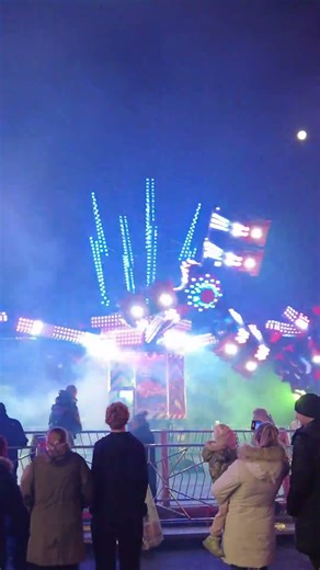 Evolution Funfair Ride, Worcester Victorian Christmas Fayre