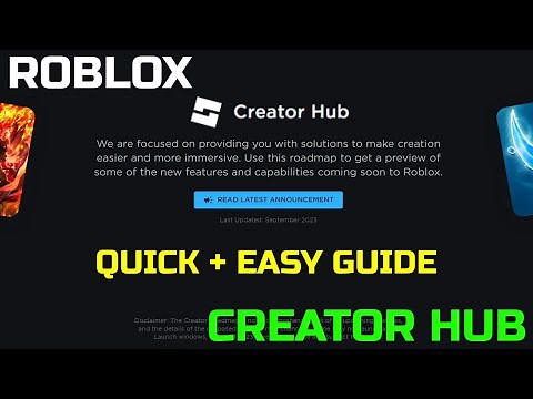 How to Use the Roblox Creator Hub