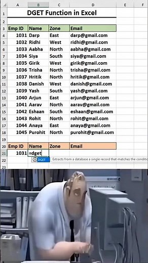 How to Use DGET Function in Excel | Powerful Excel Database Formula Explained!