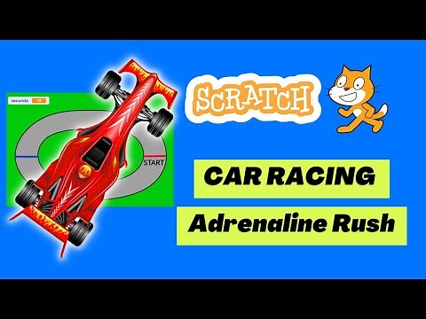 How to Create a Car Racing Game with Scratch Coding (Step-by-Step tutorial) #scratchtutorial