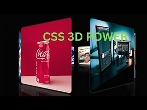 Create an Interactive 3D Image Carousel | HTML, CSS & JS Tutorial
