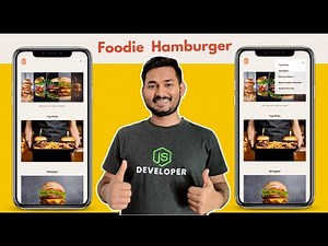 Foodie Hamburger Project | How to make Hamburger Menu? | JavaScript Projects | Ep.03