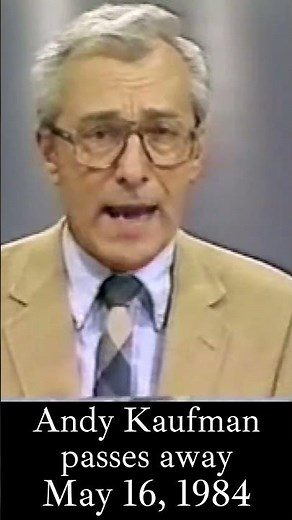 Andy Kaufman's death announced on TV news | From the WNEP Archive