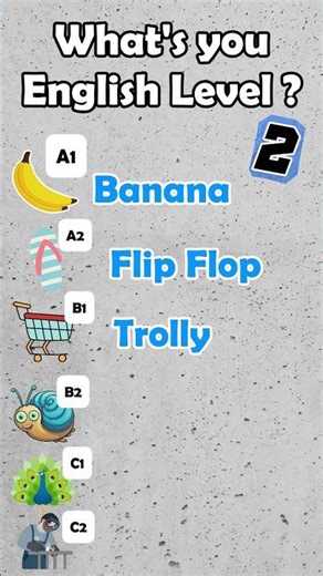 What’s YOUR ENGLISH level ? Part 2 #englishtips #englishteacher #englishlearning #english