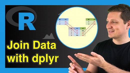Join Data with dplyr in R (9 Examples) | inner, left, righ, full, semi & anti