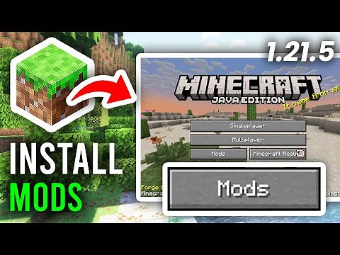 How To Install Mods In Minecraft 1.21.5 - Full Guide