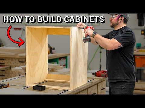 How To Build DIY Cabinets // Cabinet Building Basics (No Glue)