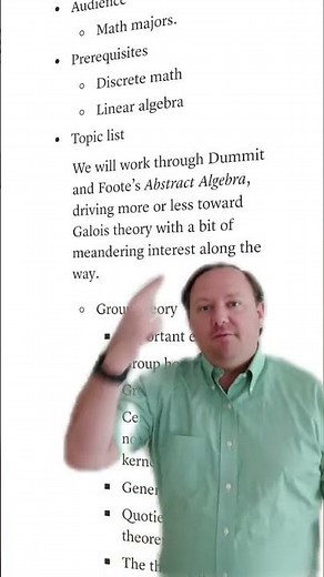 The Abstract Algebra Minute! - Video 0001 - Introduction