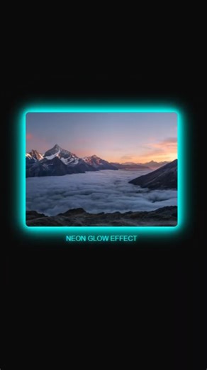 Glowing Image Frame in | HTML & CSS | Beginner's Project