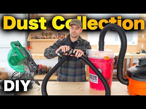 STOP Breathing Sawdust! DIY Dust Collection That EVERY Workshop Needs (Cheap & Effective!)