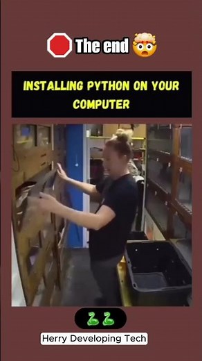🐍 Install Python on Your Computer in Minutes! 🚀 | Step-by-Step Guide 🔥||#shorts #video #fyp #ai #js