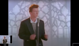 This bit.ly-like website shortens links but there's a 50% chance of rickroll when someone clicks