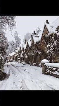 Winter In Cotswolds,UK:Stunning Winter Scenery/Oxfordshire/ Gloucestershire