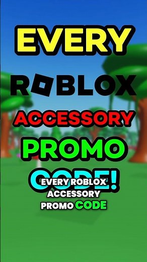 EVERY FREE Roblox PROMO CODE!