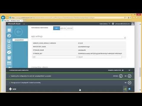 PTVS 2.1: Flask app with Azure Table Storage