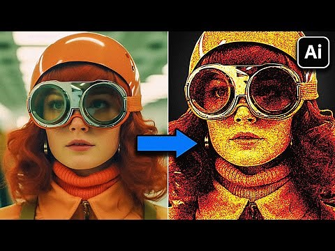 Vectorize Any Photo In Seconds! (Illustrator Tutorial)