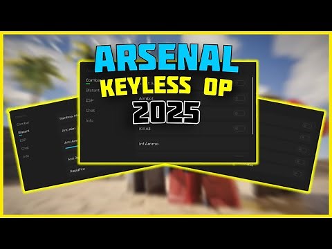 Arsenal KEYLESS OP Script 2025 – Kill All, Silent Aim & Much More! [BEST] [2025]