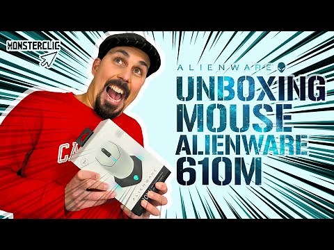 MOUSE GAMING Alienware AW610M / Unboxing en español 🤩 RGB RATON GAMING para juegos🖱