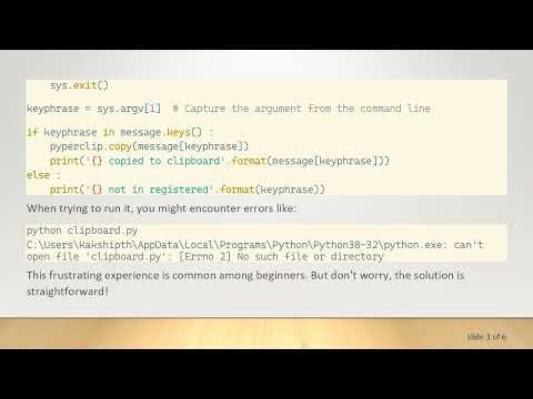 How to Run Python Scripts from the Terminal
