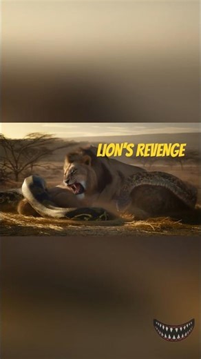 Lion Saves His Brother from Giant Python Attack 🐍🦁 | Epic Jungle Rescue