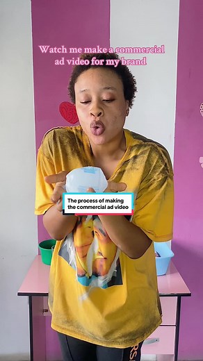 Watch me make a commercial ad video for my brand