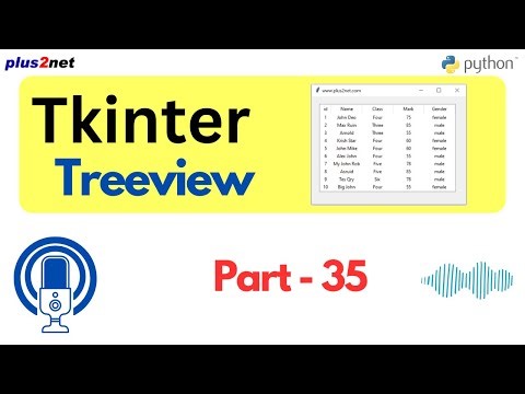 Master Tkinter Treeview: Build Interactive Tables in Python | #Python #Tkinter #PythonGUI