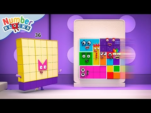 @Numberblocks - Learn Making Patterns and Shapes | Full episodes | Learn to Count
