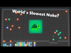 making the worlds slowest nuke in smartfridgegamers' sandbox mode | cell machine