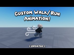 (Updated) How To Make Custom Walking/Running Animation In Roblox Studio!