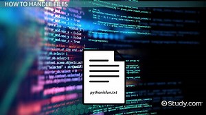 Accessing Files with Python
