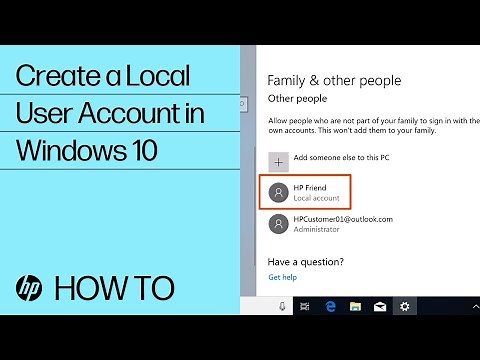 How to Add a Local User Account to a Windows 10 or 11 PC