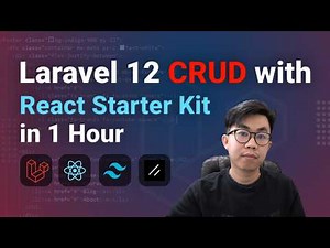 Learn Laravel 12 CRUD with React Starter Kit in Just 1 Hour for Beginners