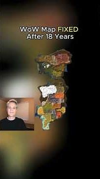 WoW Map FIXED After 18 Years? #wowclassic #worldofwarcraft #azeroth #midnight