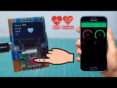 ESP8266 Pulse Oximeter Blynk BPM SpO2