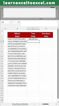 Excel Pro Trick: Extract Text and Numbers from String in Excel with LET SEQUENCE MID Excel Functions