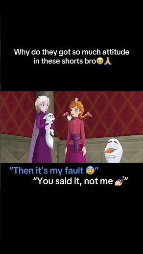 Frozen But Make It Unhinged | Sassy Olaf & Elsa Core