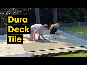 Lay Your Deck Tiles in Minutes | No Substructure or Fixings