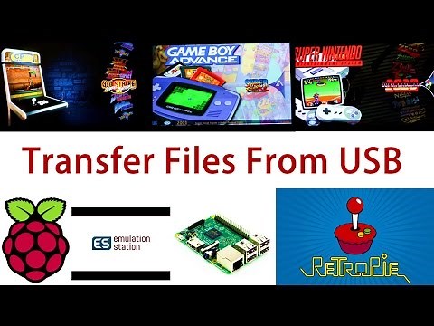 Transfer Files to Raspberry Pie With USB Flash Drive (NO WIFI Required)