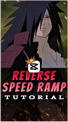 Reverse Speed Ramp Tutorial 🔥💀 | Capcut Tutorial | #capcut #capcuttutorial #madaraedit