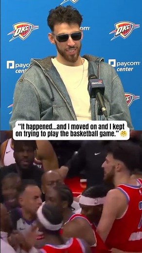 Chet Holmgren didn't think twice about it 😮‍💨