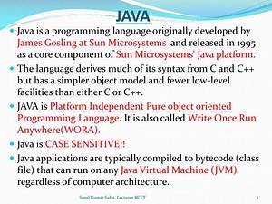 JAVA - SlideServe