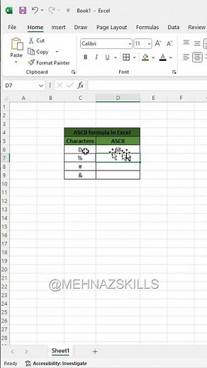 how to use ascii code