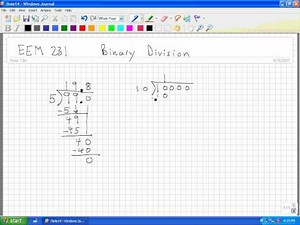 How to Divide Binary Numbers