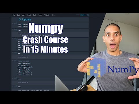 NumPy for Beginners in 15 minutes | Python Crash Course