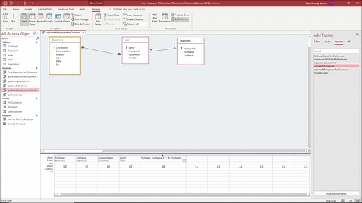 Create a Calculated Field in Access - Instructions and Video