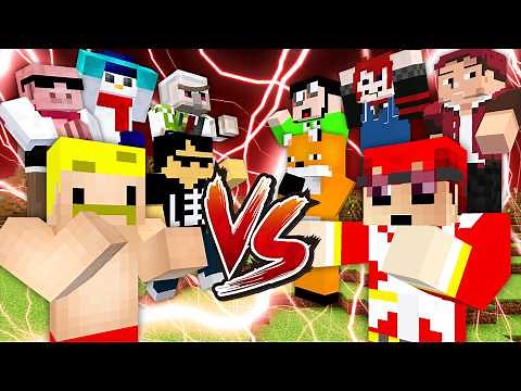 【ドズル社 VS KUN ニート部】攻城戦でガチPvPバトル！【マイクラ】